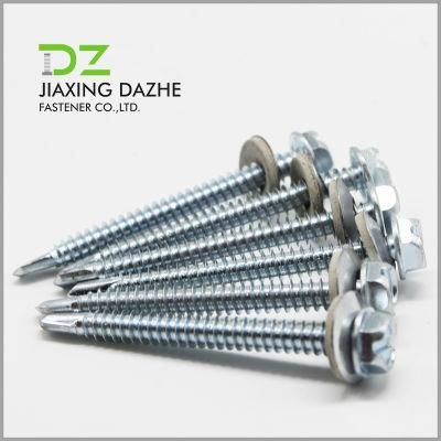 DIN 7504 Stainless Steel Roofing Self Drilling Screws Bi-Metal Screws