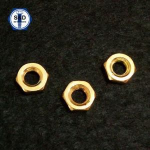 DIN439 Grade2 Hex Nuts Zinc Yellow