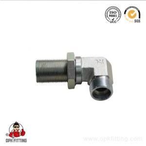 90 Degree Metric Male 24degree L. T. Hydraulic Bulkhead Fitting (6C9)