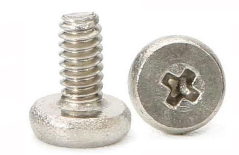 Stainless Steel Precision Ultra Low Cross Phillip Head Fastener Screw