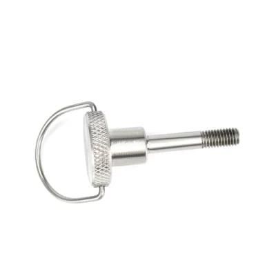 Hot Sale SS304 SS316 M5 Pull Ring Plunger Pins Pull Pin Screw