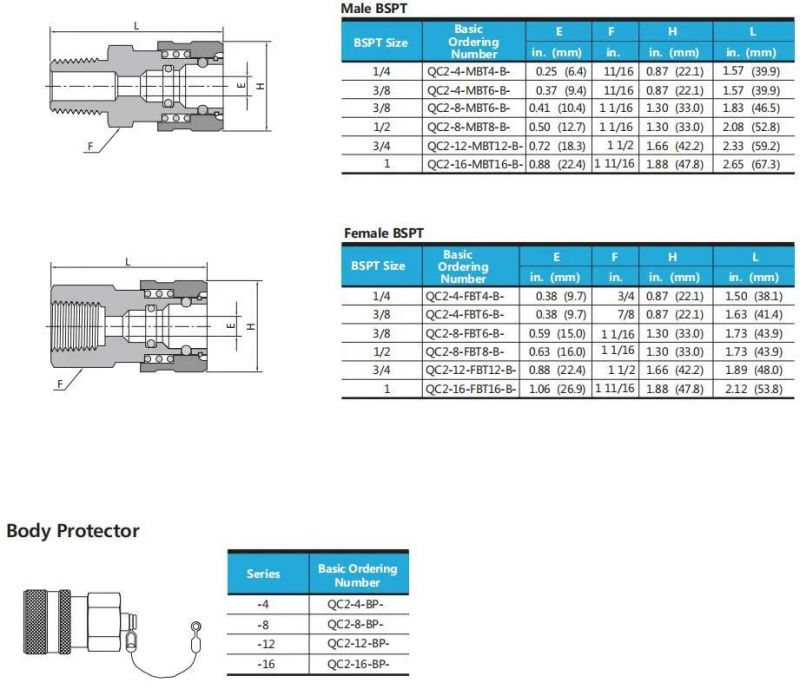 Hikelok High Pressure Stainless Steel Brass Quick Coupling Connector