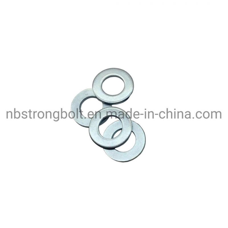 DIN125A Flat Washer with White Zinc Plated Cr3+ M27