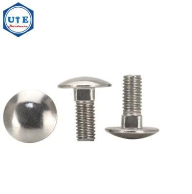 Stainless Steel Carriage Bolt DIN 603 Bolt with Umbrella Head ANSI/ASME B18.5