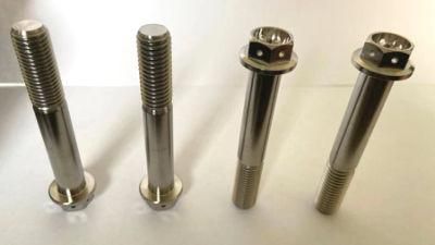 CNC Self Tapping Screw M3 M4 M8 M6 M10 Bolt Gr2 Gr5 Titanium Screw Nut