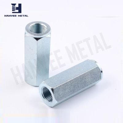 High Grade Hex Coupling Nut with Grit Finish