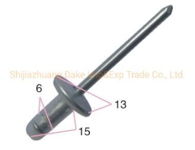 Stainless Closed End Sealed Blind Rivets for Auto Car Clips