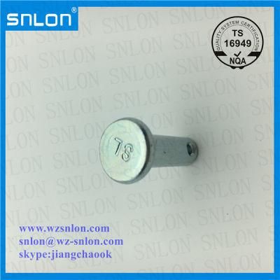 White Zinc Galvanized Clevis Pin Metal Pin Steel Pin