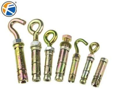 High Quality Turkey Type Yellow Zinc Anchor Bolt Elevator Expansion Anchor Bolts