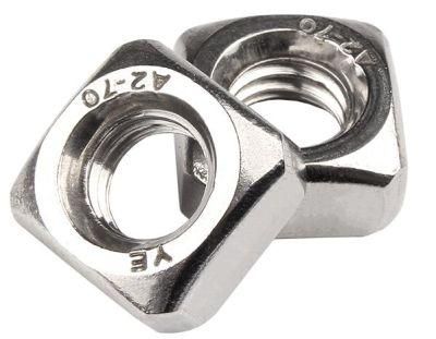 M6-M8 Stainless Steel Square Nut Square Nut Square Nut Locking Thin Screw Cap