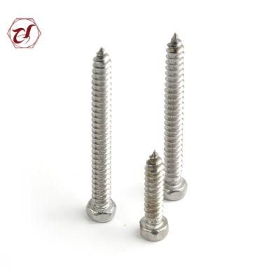 Stainless Steel Hex Head Wood Screw DIN 7976 304 Tapping Screw A2 Screw A4 Tapping Screw 316 Tapping Screw