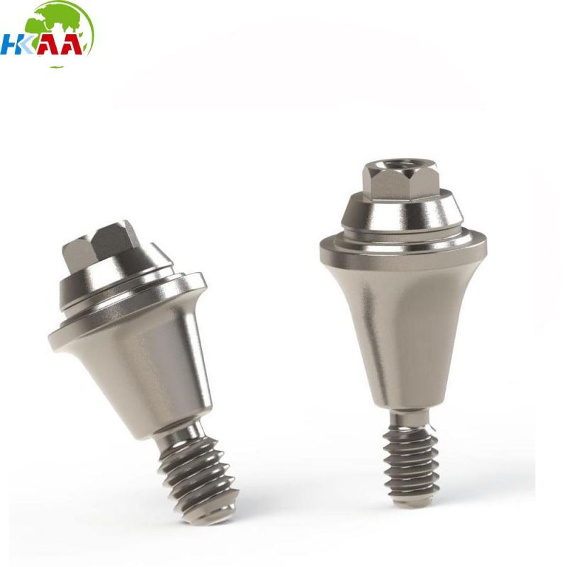 High Precision Small Titanium Alloy Implant Abutment Medical Dental Implant Abutment