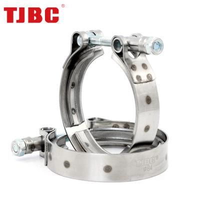 Quick Release Stainless Steel Exhaust V Band Hose Clamp with Flange