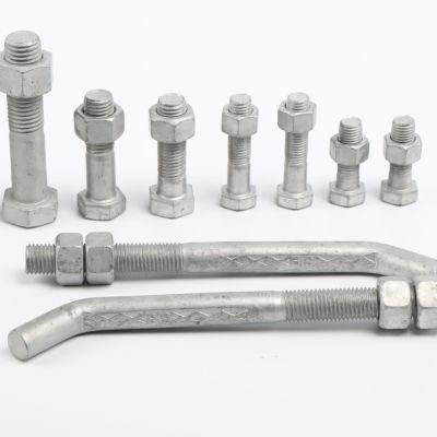 High Quality Hot DIP Galvanized DIN-933 DIN-931 Fasteners Carbon Steel Hex Bolt