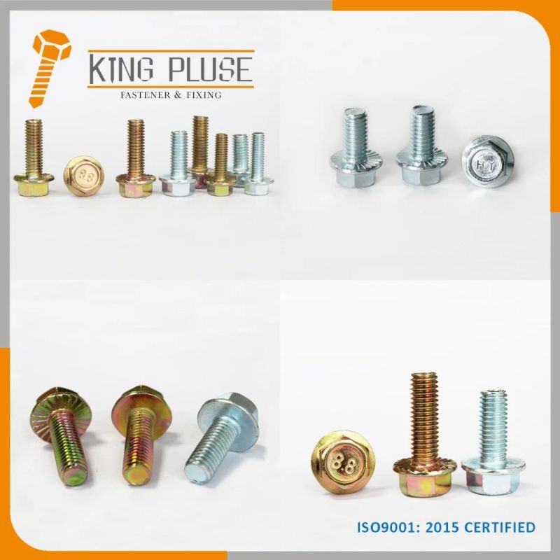 High Quality Fastener Hardware Grade 8.8 Stainless Steel Carbon Steel DIN931 DIN933 Hex Head Nut and Bolt
