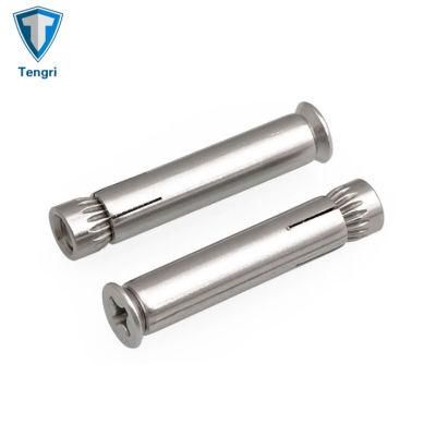 A2 A4 Stainless Steel Countersunk Head Sleeve Anchor Bolt