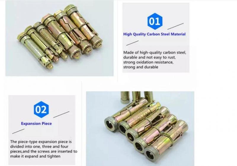 High Quality Customized with CE Certificate Light Pole Concrete Sleeve Anchor Bolt Extension