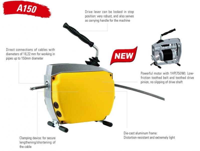 Hongli A150 Drain Pipe Cleaning Machine