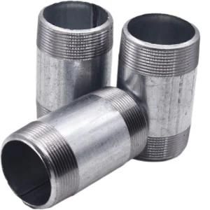 Galvanized Cabron Steel Barrel Nipple/ Galvanized Malleable Iron Nipple / Pipe Adaoter Male Bsp ISO7/1