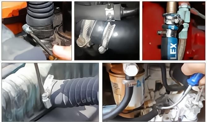 Hose Clamp with Plastic Handle