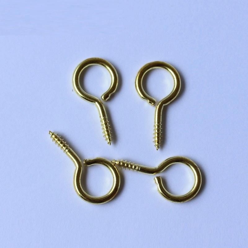 China Supplier Multi-Purpose Screws Sizes 5/8 M6 M8 10 mm 45mm Hook Screws Eyes Screw