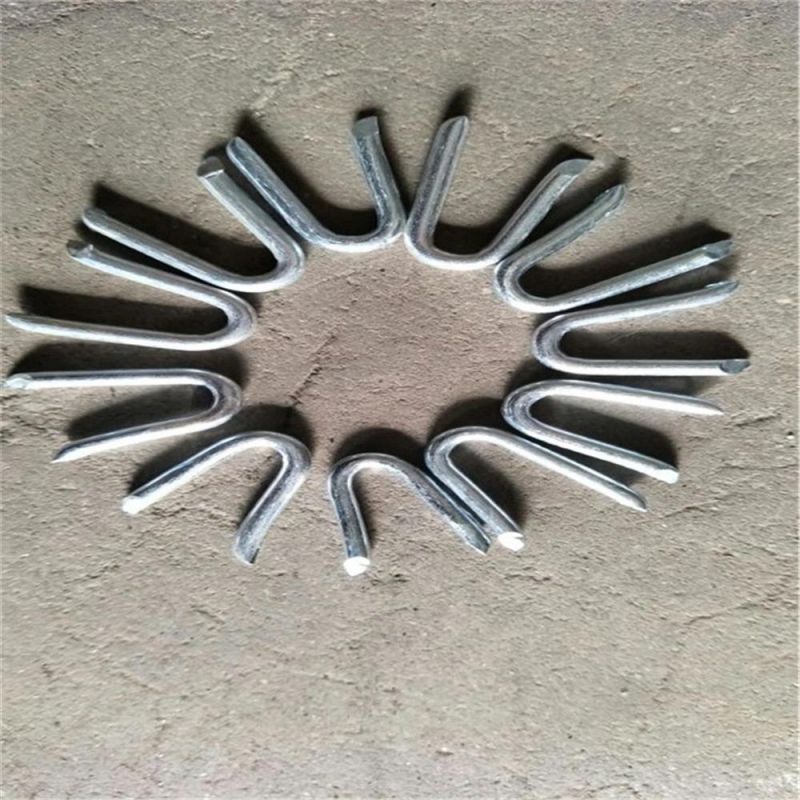 U - Shaped Floor Cloth Three - Dimensional Net with Coarse Galvanized Nail