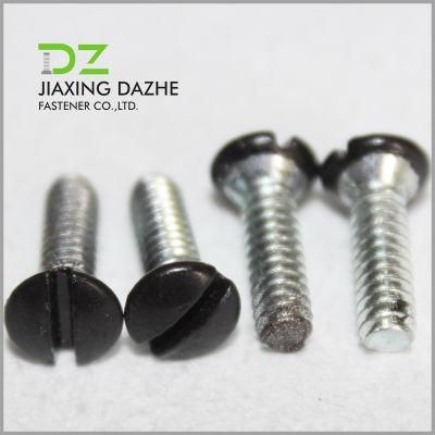 DIN964 Screw Slotted Countersunk Oval Head Machine Screws with Spray