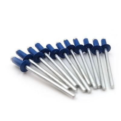 Factory Price Dome Head Blue Painted Rivet Carbon Steel Blind Rivets Flange Nails
