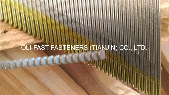 15ga 34 Degree Da Angled Finished Nail, Galvanized Da Nail