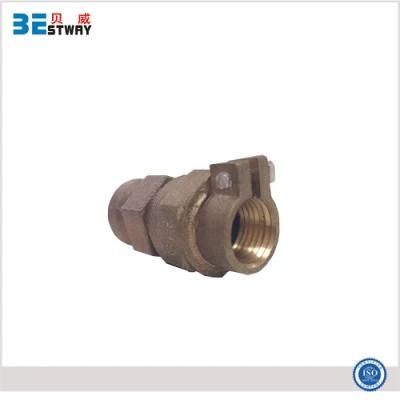 Bronze Coupling Adaptor Poly Female Pack Joint No Lead