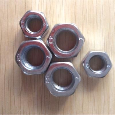 A563 High Strength Structural Heavy Nuts 2h Yellow Zinc