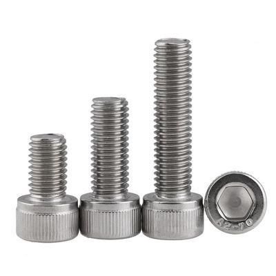 Fast Full Thread A2-70 DIN912 ISO4762 Hexagon Socket Cap Head Bolt Hex Socket Head Bolt Screws Allen Bolt