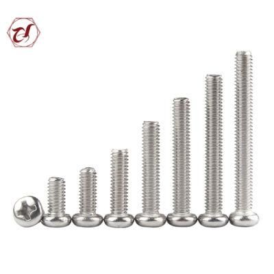 Stainless Steel 304 Jp Bolt Pan Head Phillips Machine Screw