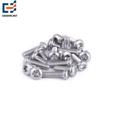 Button Head Pan Torx Bolt M16 Stainless Steel Pan Head Torx OEM Bolt 304 Torx Recess Pan Head Machine Screw and Bolts