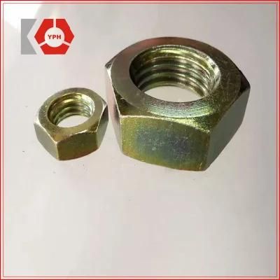 A194 24 Structural Stainless Steel Heavy Nuts Yellow