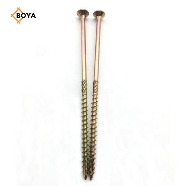 M3.0 M3.5 M4.0 M4.5 M5.0 M6.0 Black Grey Phosphated Yellow Blue Zinc Plated Drywall Slef-Tapping Self-Drilling Chipboard Screws