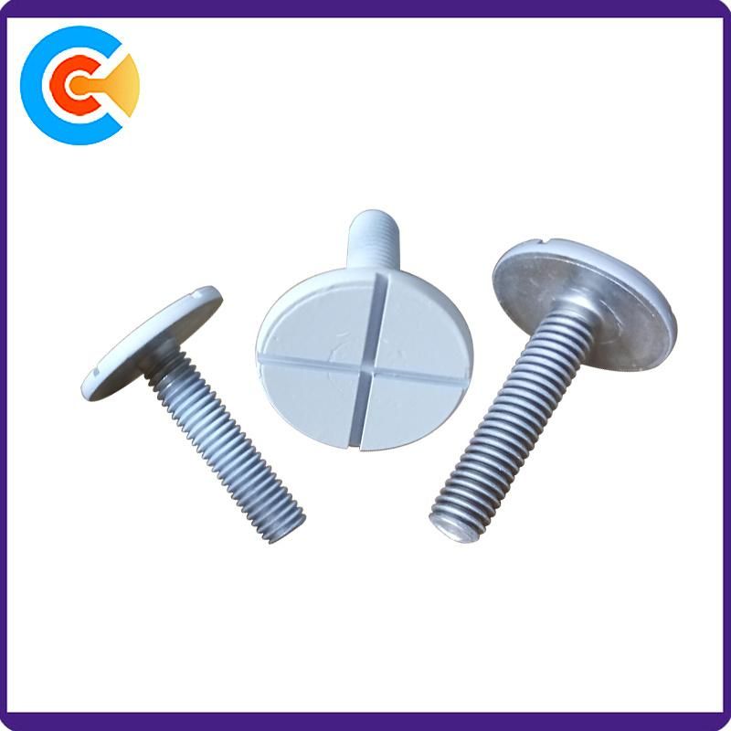 Carbon Steel Galvanized Round Flat Head Phillips Screw Cross Screw