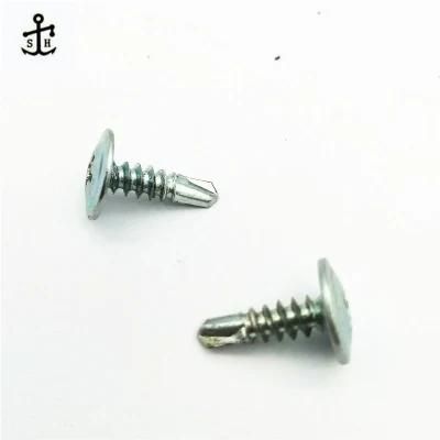 Zinc Phillips Wafer Truss Head Tek Self Drilling Sheet Metal Screws Made in China