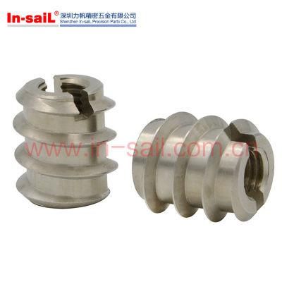 Self-Tapping Inserts for Wood or Thin Metal