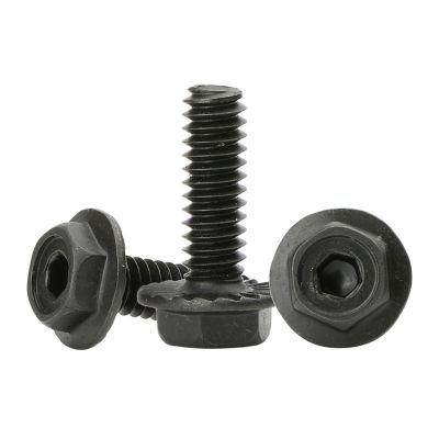 Black Hex Socket Head Wafer Anti-Skid Rail Track Bolt Screws