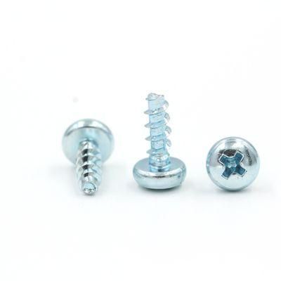 Pb Round Head Flat Tail Self-Tapping Small Screw Nickel-Black Zinc Micro Screw