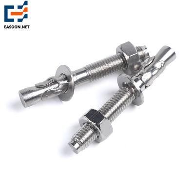 10mm Bolt and Nut Wedge Expansion Bolt Expansion Anchor Bolt M10