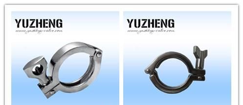 Sanitary Heavy Duty Single Pin Clamp 1/2"-12"