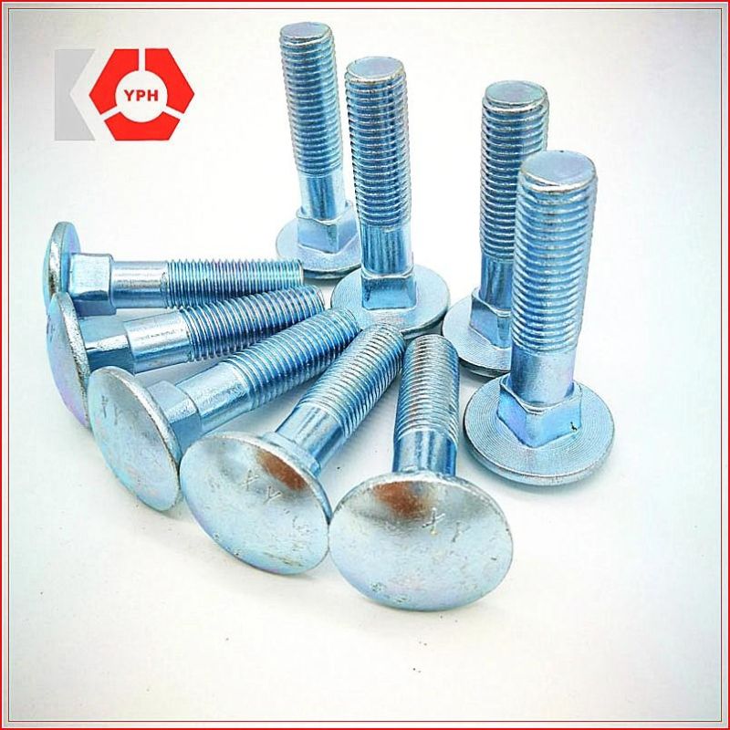 Round Head Carriage Bolts with Zinc Plated (DIN603)
