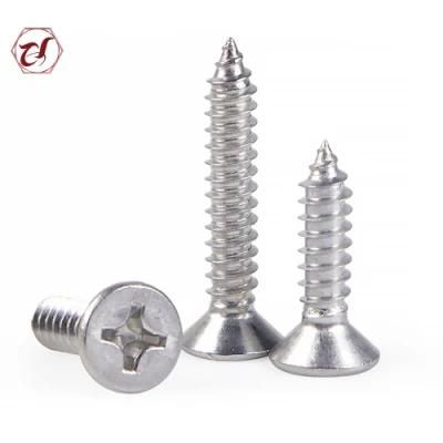 Common Bolt DIN 7982 Flat Head Self Tapping Screw