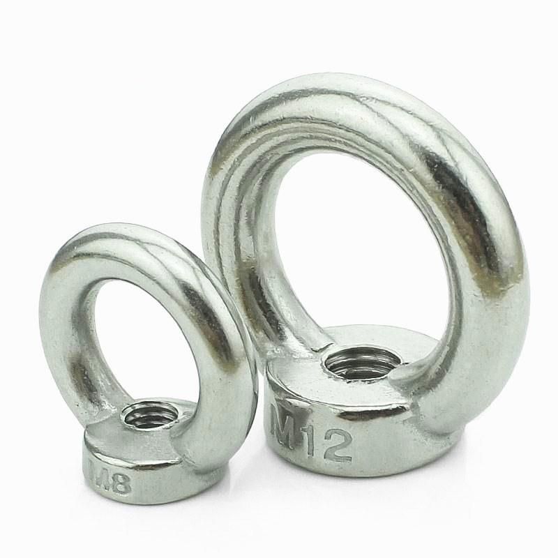 Galvanized Zinc DIN580 M16 Eye Bolt Screw Ring-Pull Guangzhou