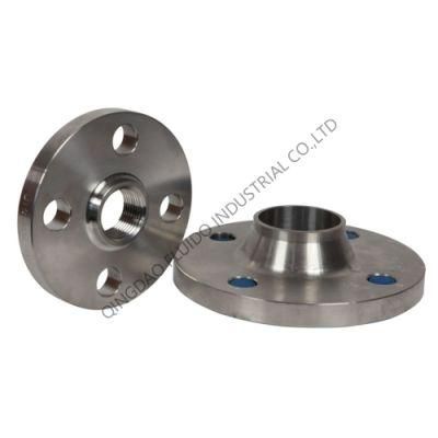 Forged Carbon/Stainless Steel F321 F51 300#/600#/900# Bsp Thread /Slip-on/Socket Welding Flange
