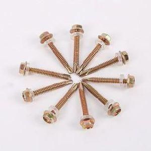 Hex Head Self Drilling Screw with EPDM Washer Zinc Plated Good Quality