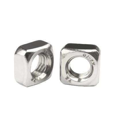 Manufacturer Wholesale Bolts and Nuts Grade 8.8 DIN562 Hot DIP Galvanized Square Nut M8 Stainless Steel