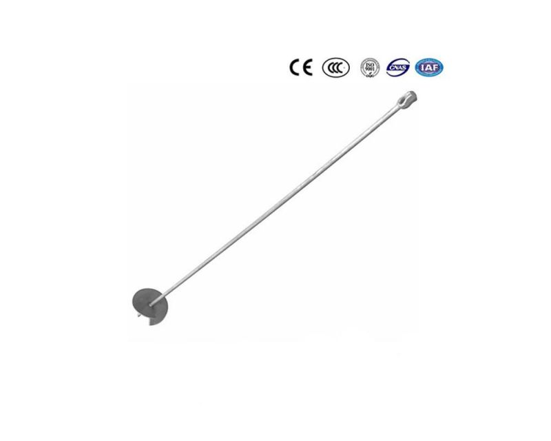 Galvanized Ground Anchor Assembly Screw Anchor Rod